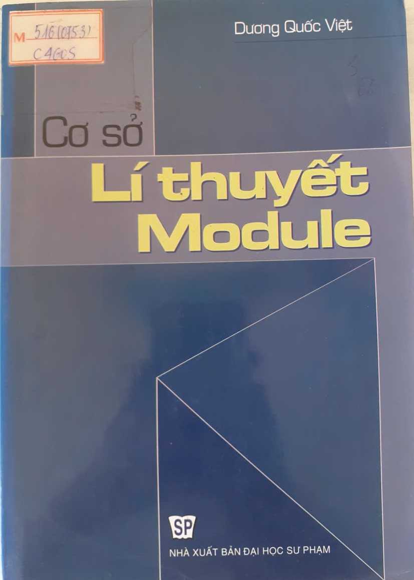 Cơ sở lý thuyết Module